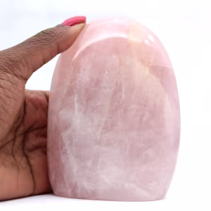 Rose quartz to place