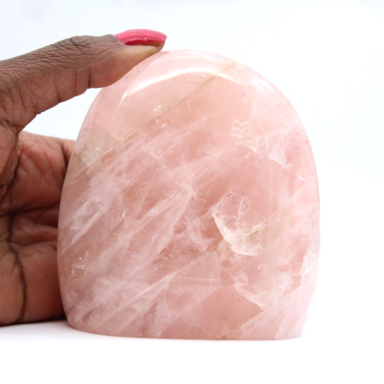 Ornamental rose quartz