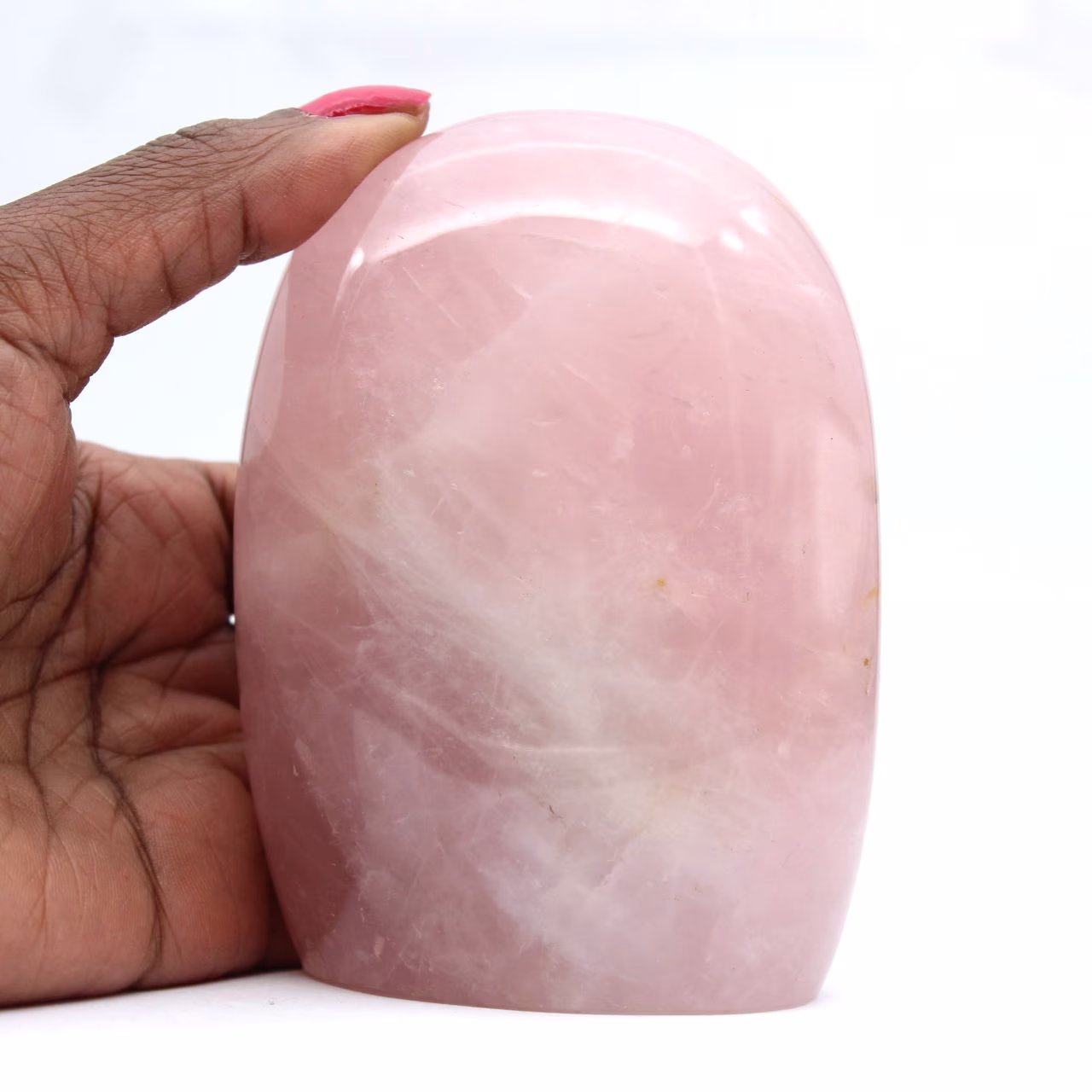 Rose quartz for collection