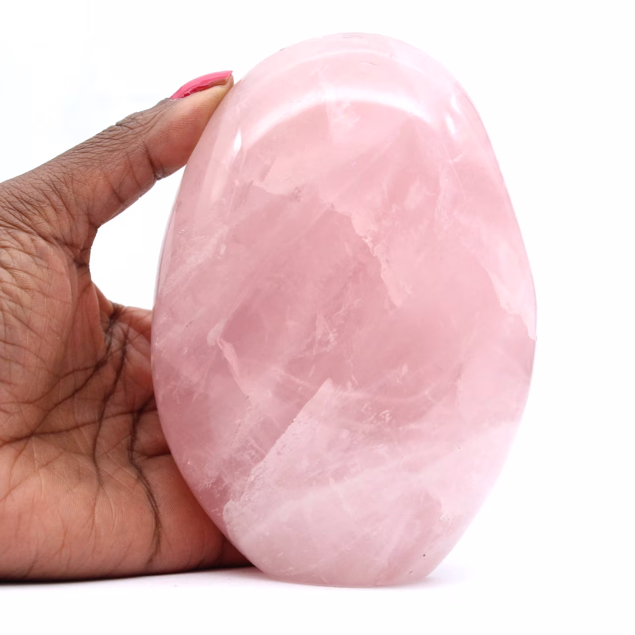 rose quartz rock