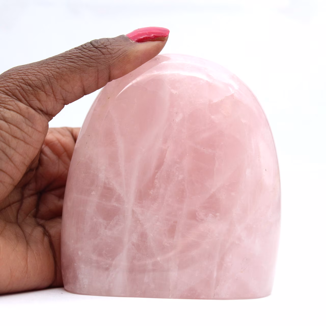 Ornamental rose quartz