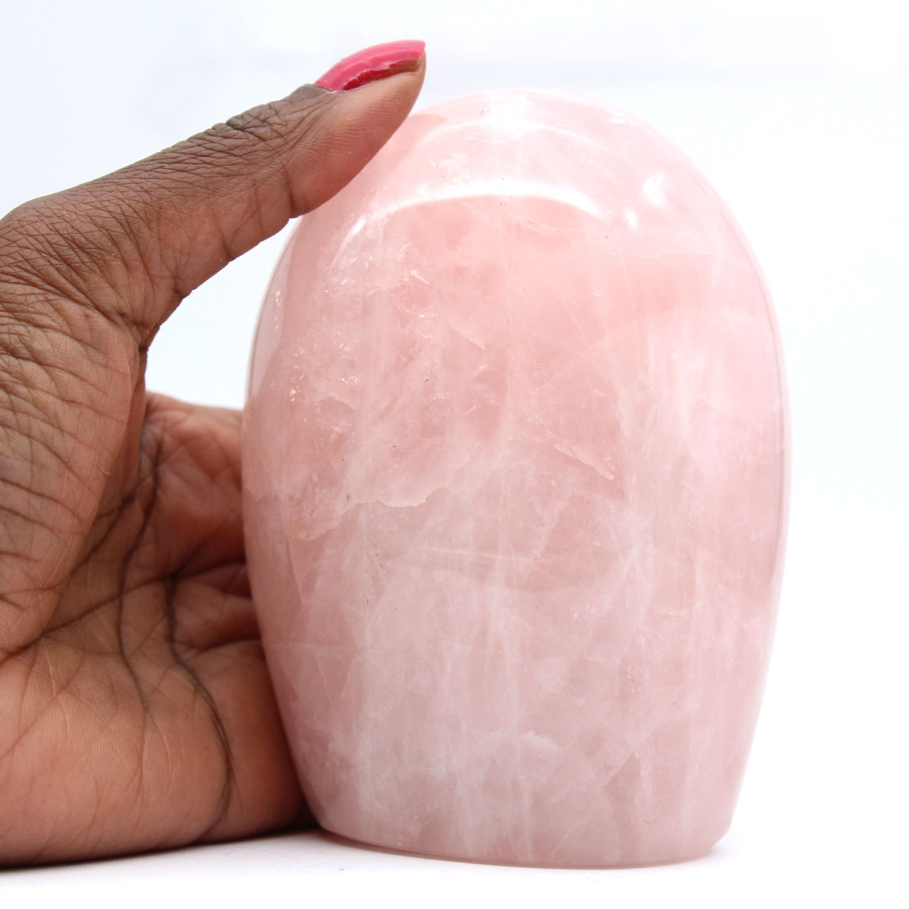 Decorative rose quartz