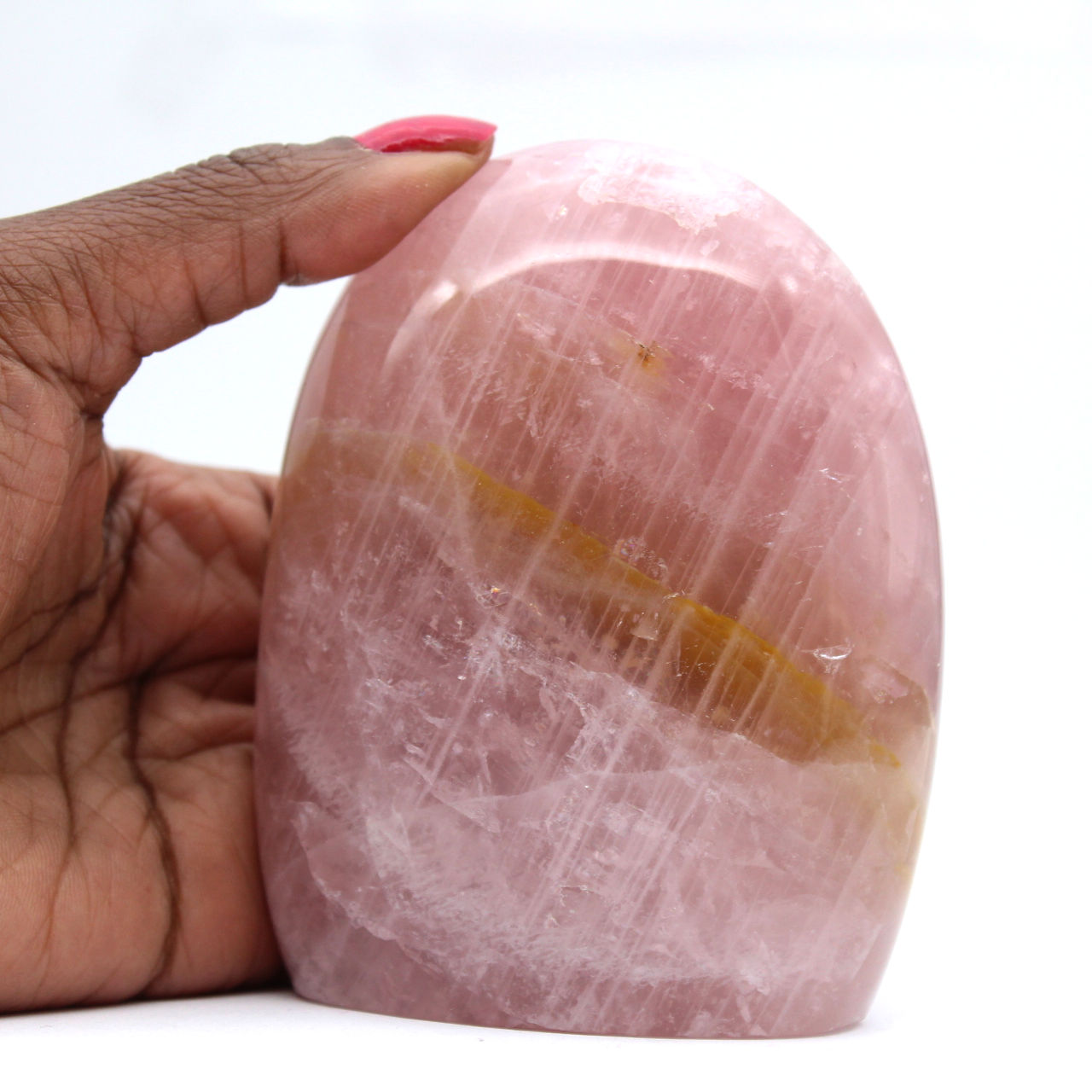 rose quartz from madagascar