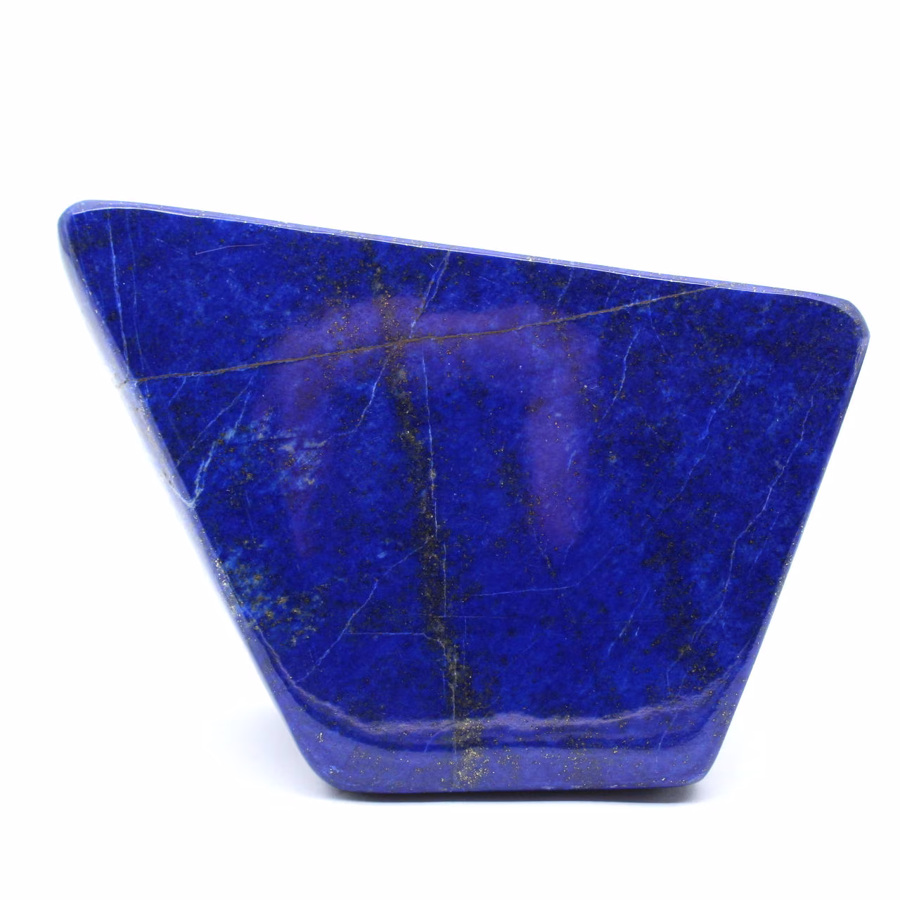 Lapis lazuli polished stone