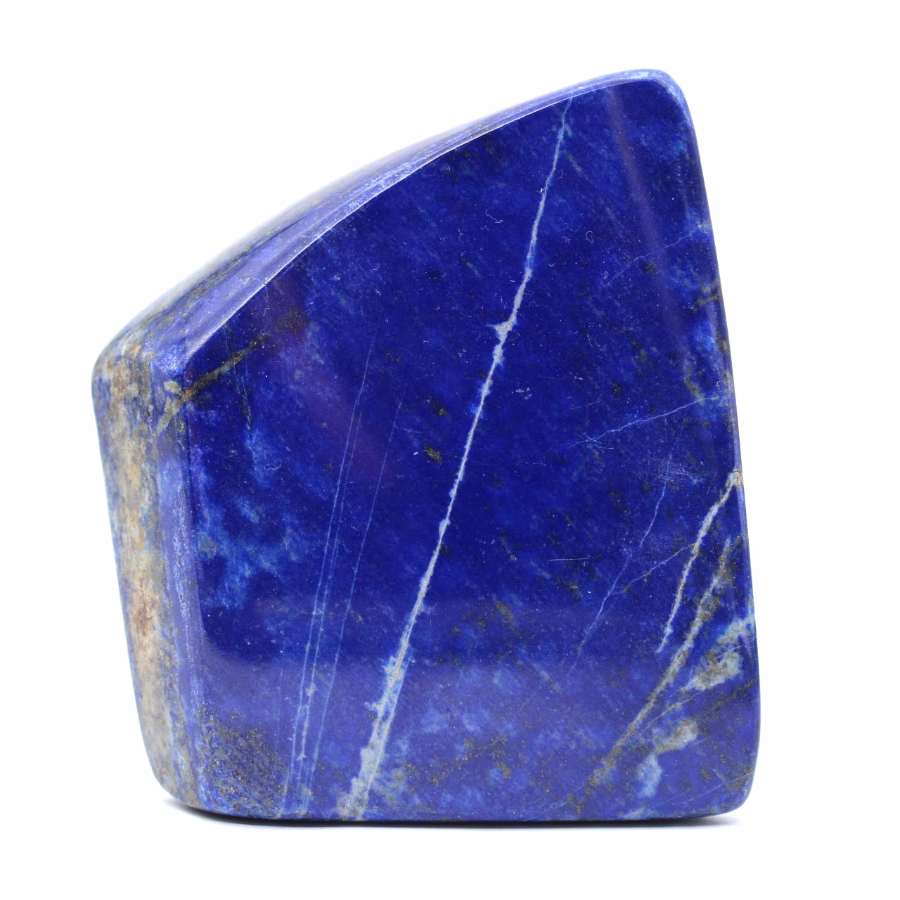 Ornamental polished lapis lazuli