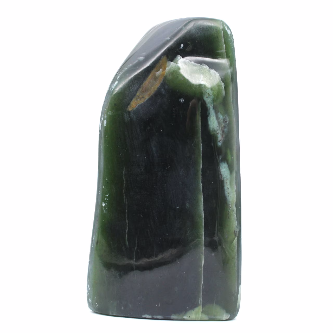 Natural nephrite jade rock