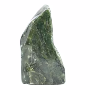 Nephrite jade polished stone