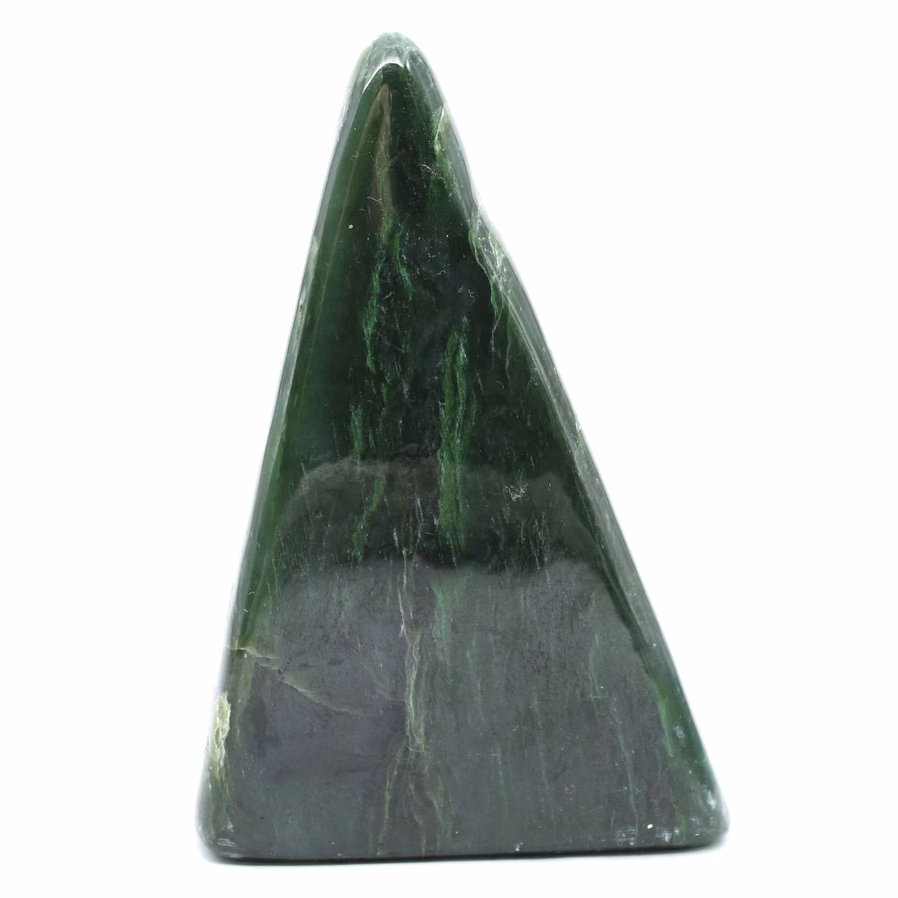 Polished nephrite jade