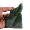 Nephrite jade rock polished - 2