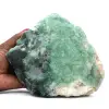 Green fluorite cubes on gangue - 2