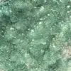Green fluorite cubes on gangue - 5
