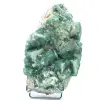 Raw natural green fluorite crystals - 0
