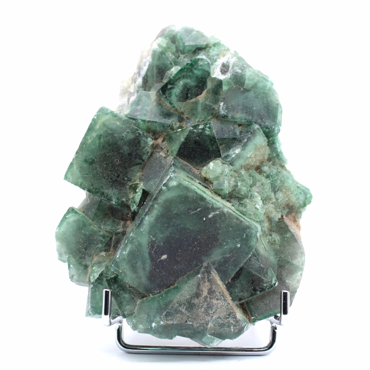 Madagascar fluorite on gangue