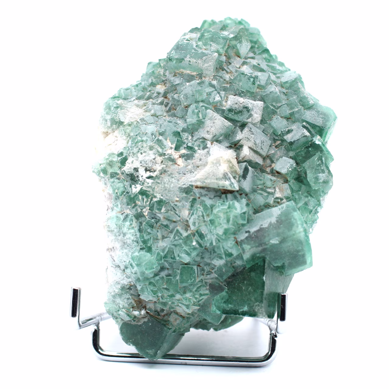 Fluorite crystallized in cube