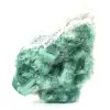 Raw natural fluorite on gangue - 0