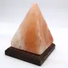 Himalayan Pink Salt Pyramid Lamp - 0