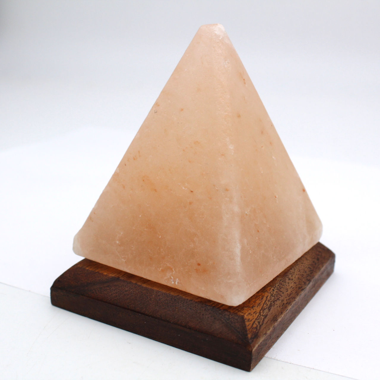 Himalayan Pink Salt Pyramid Lamp