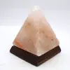 Himalayan Pink Salt Pyramid Lamp - 4
