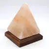 Himalayan Pink Salt Pyramid Lamp - 4