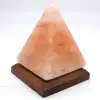 Himalayan Pink Salt Pyramid Lamp - 2