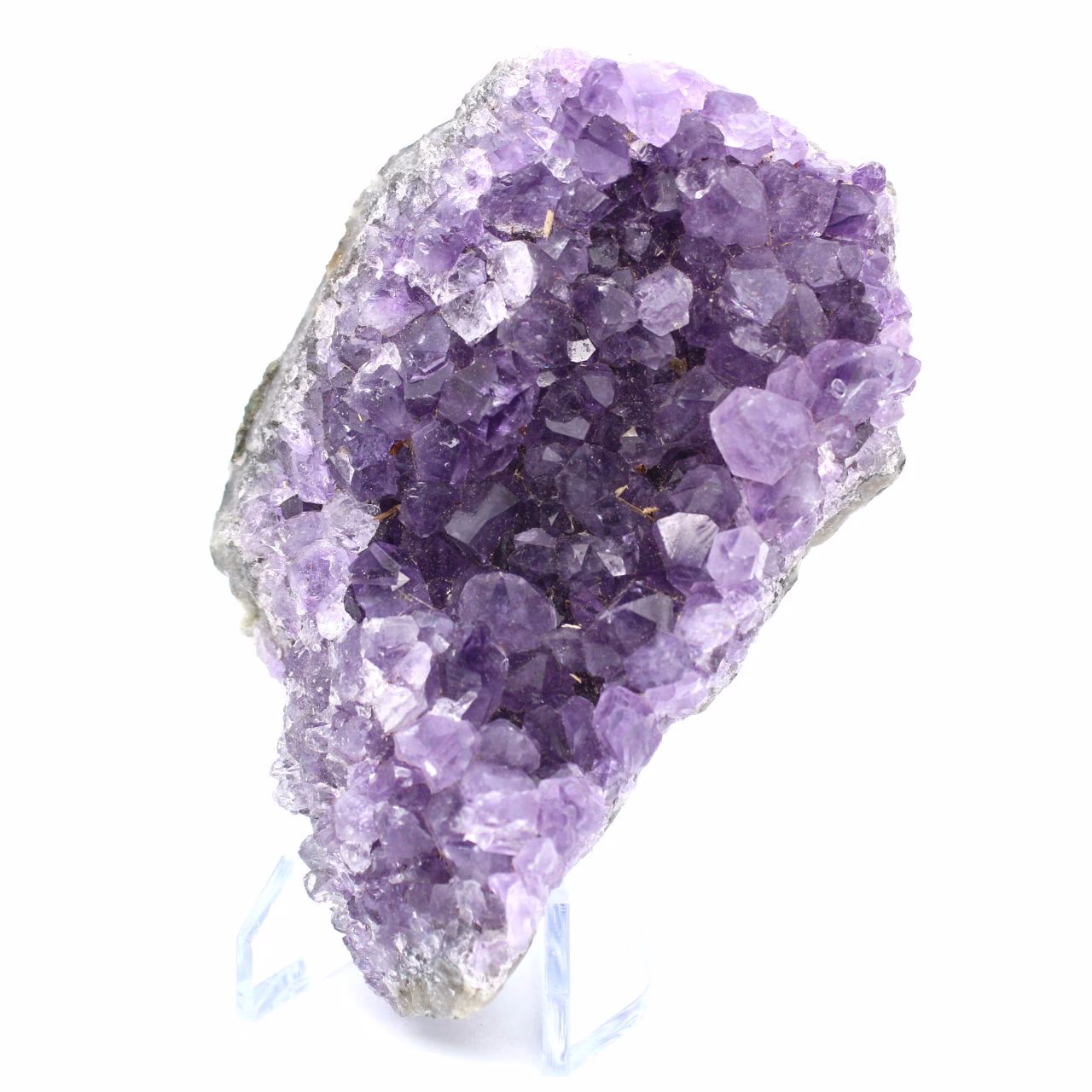 Amethyst crystallization