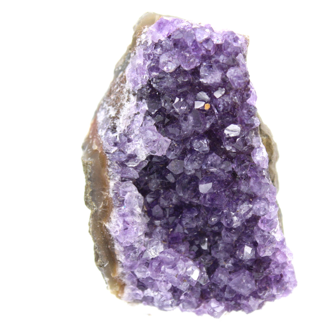 Crystallization of amethyst from Brazil