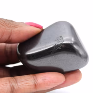 Natural shungite rock