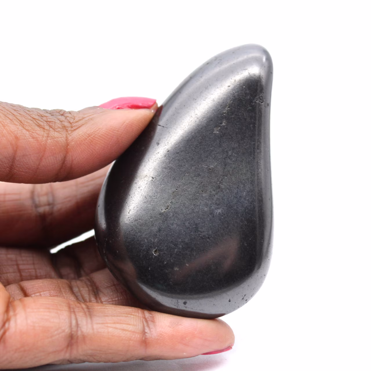 Shungite polished stone