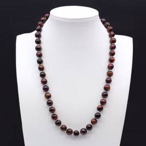Bull's eye necklace