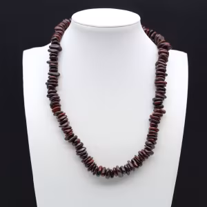 Bull's eye necklace