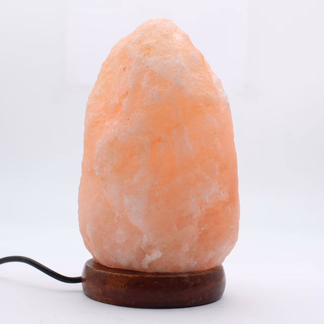 Salt rock lamp from Pakistan