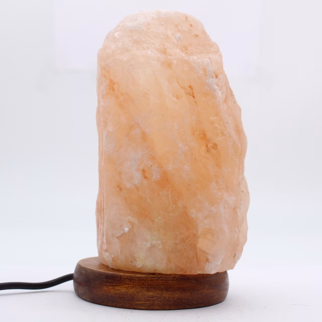Salt rock USB lamp from Pakistan