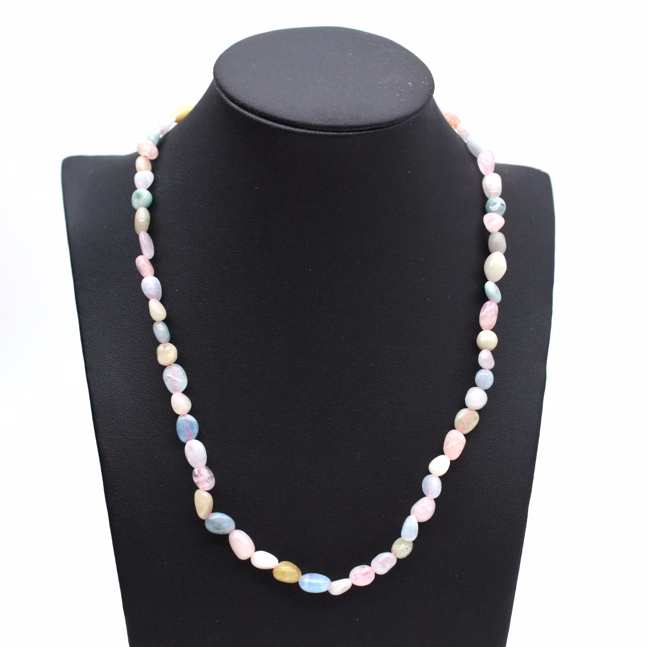 Beryl stone necklace