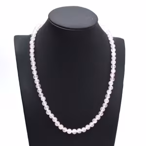 Rose quartz necklace
