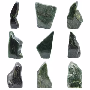 Decorative nephrite jade