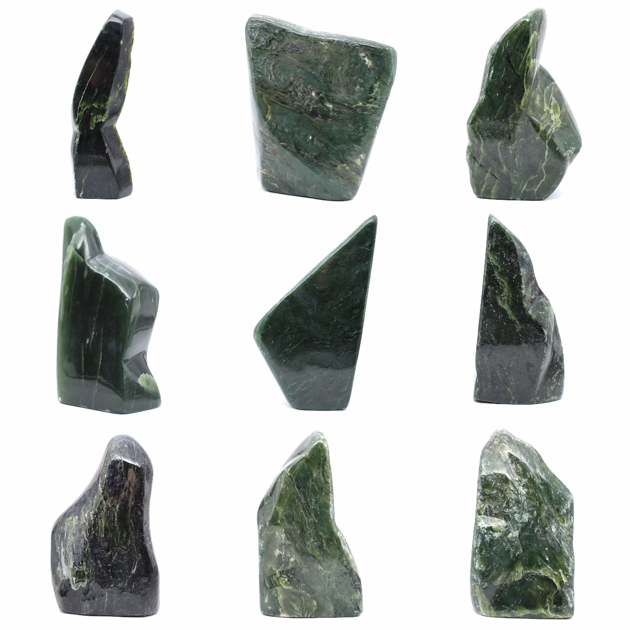 Decorative nephrite jade