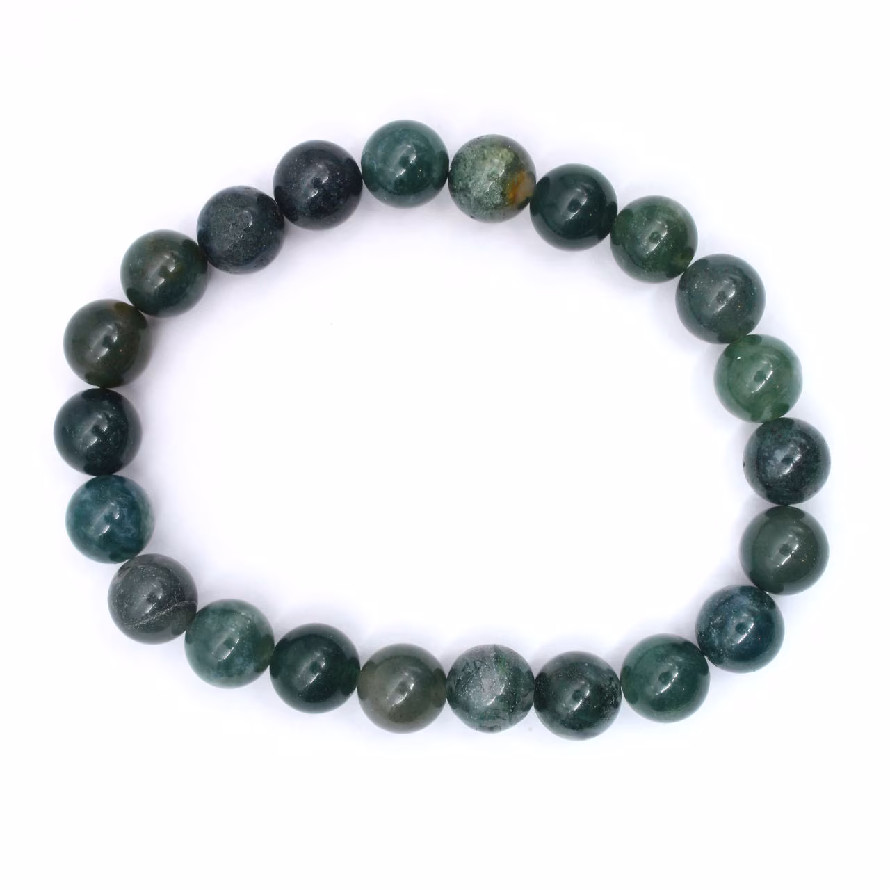 Moss agate bracelet