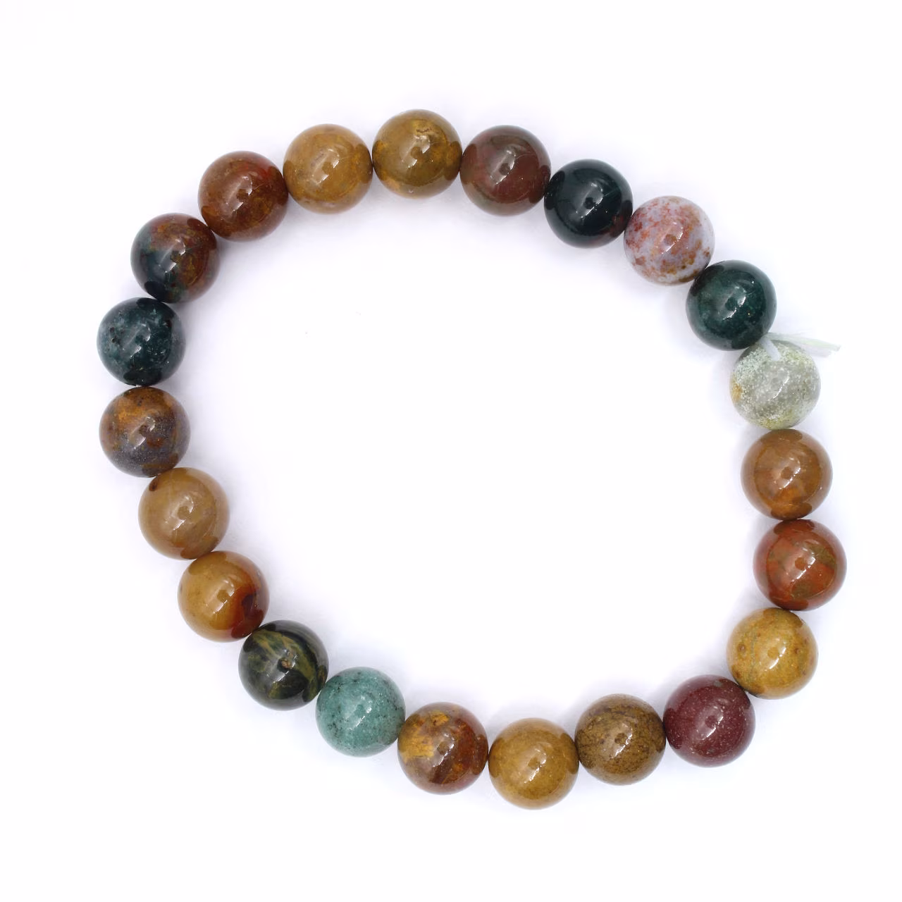 Multicolored jasper bracelet