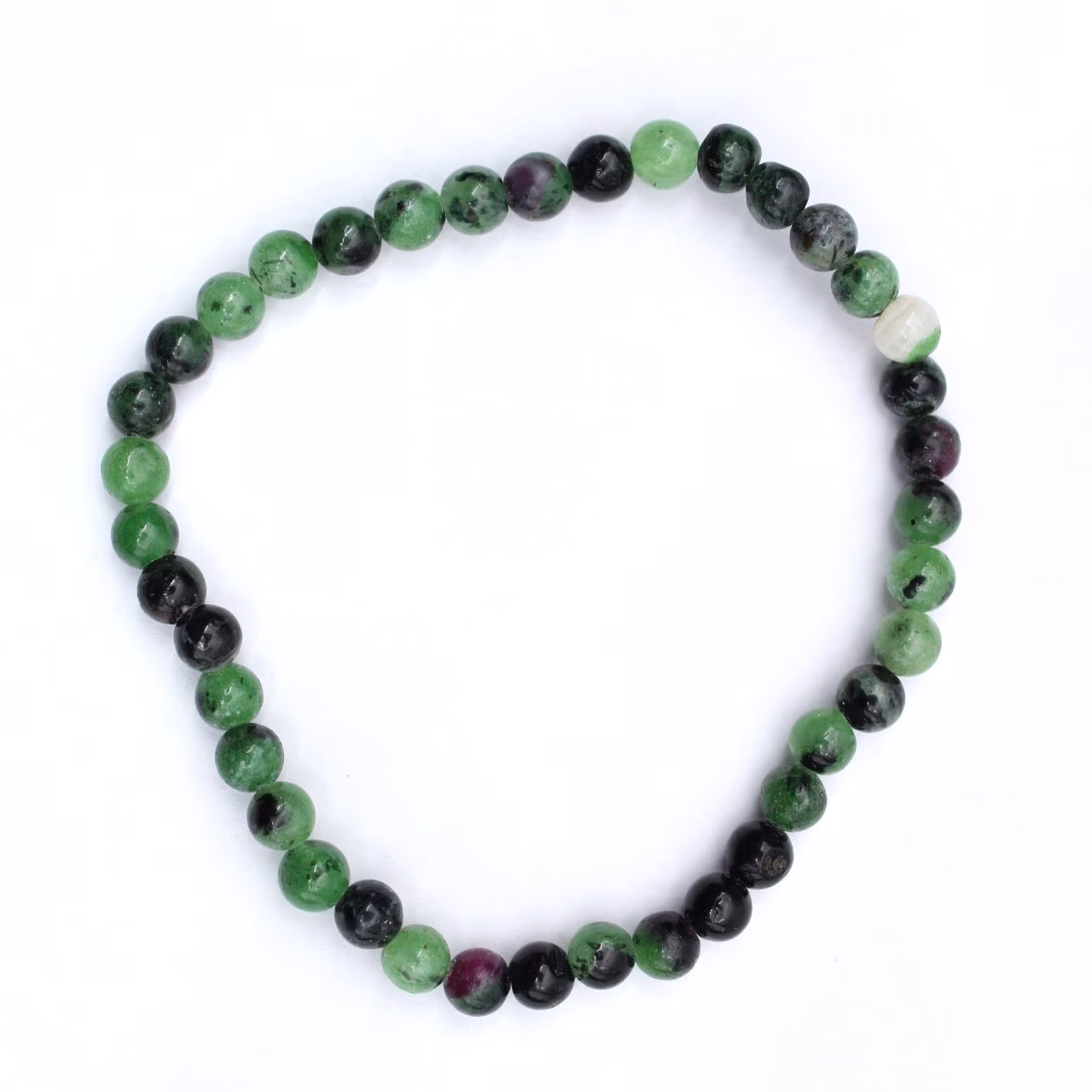 Ruby Zoisite Bracelet