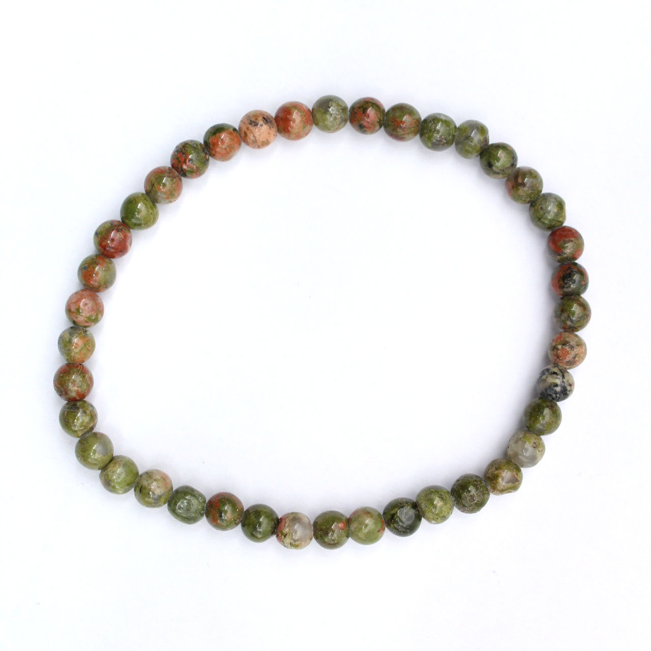 Multicolored jasper bracelet