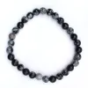 Snow obsidian bracelet - 0