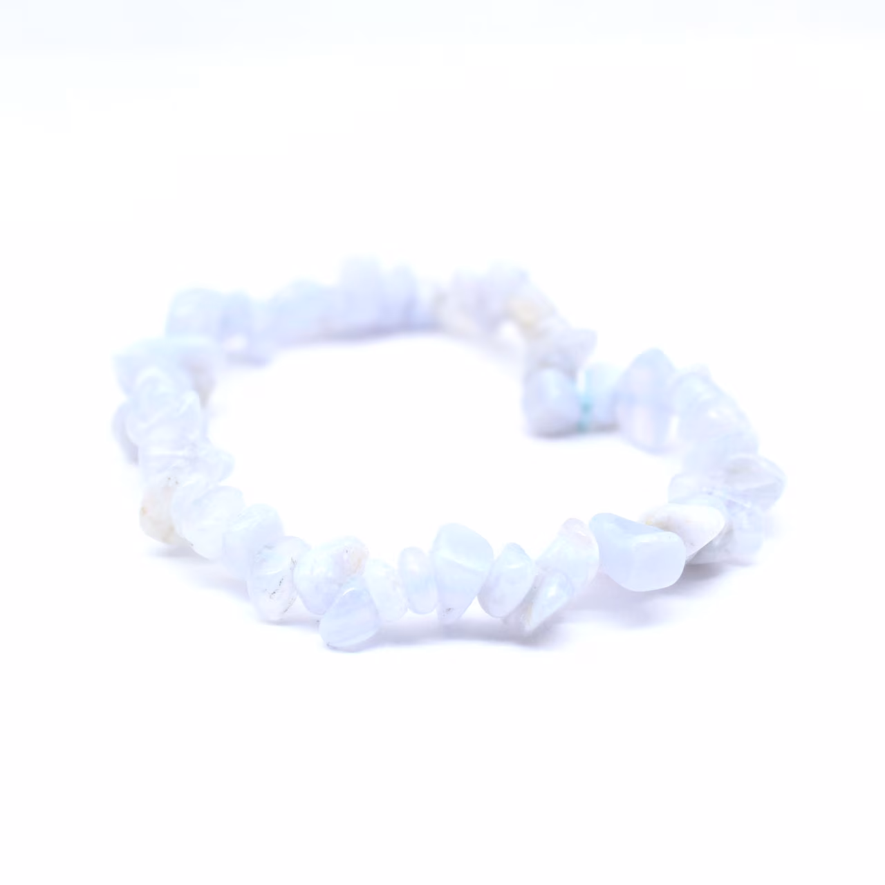 Blue chalcedony bracelet