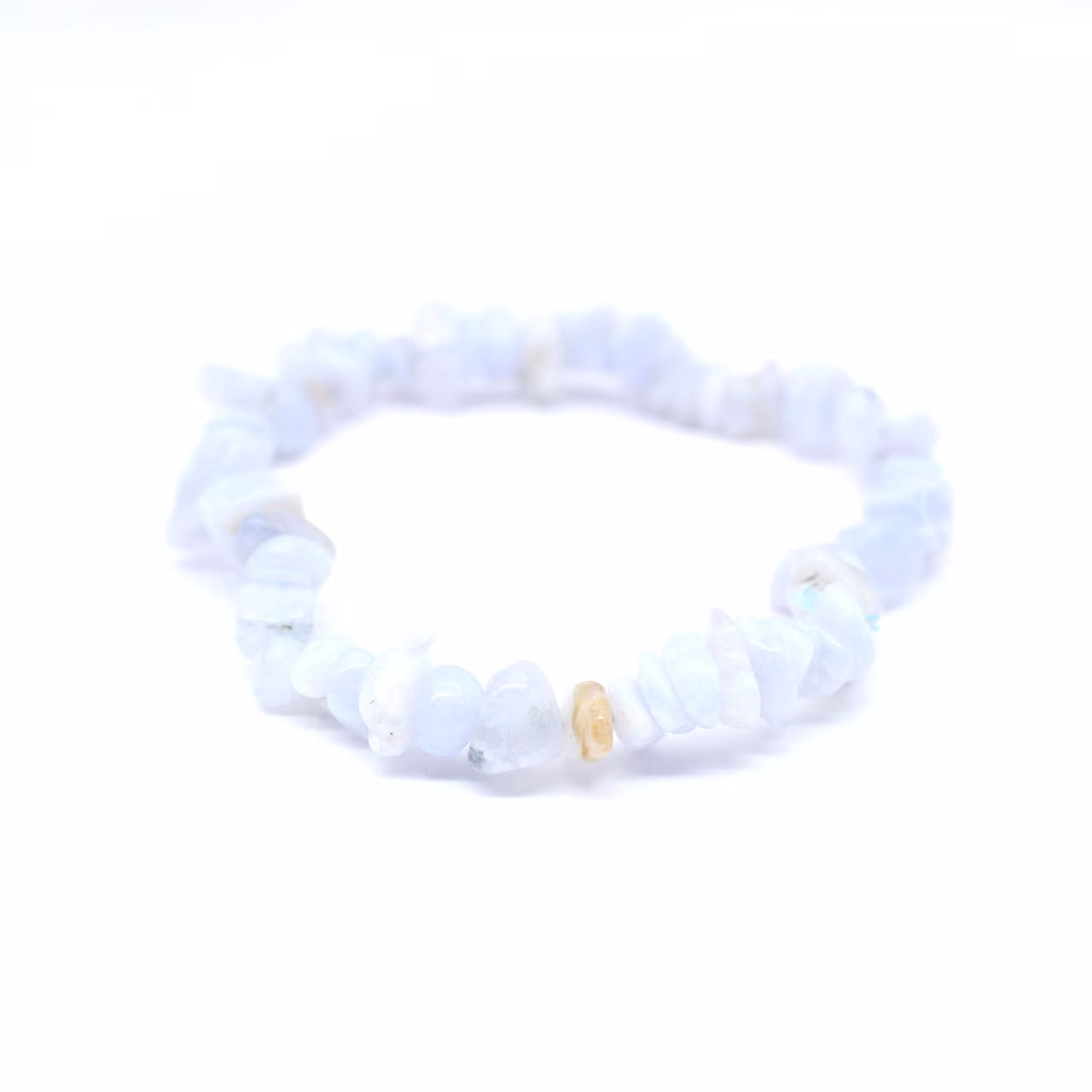 Blue chalcedony bracelet