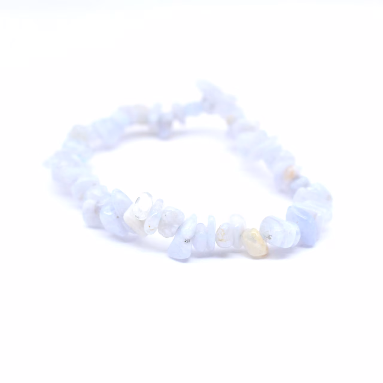 Blue chalcedony bracelet