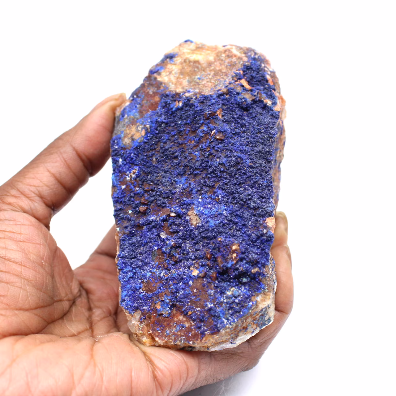 Azurite and galena