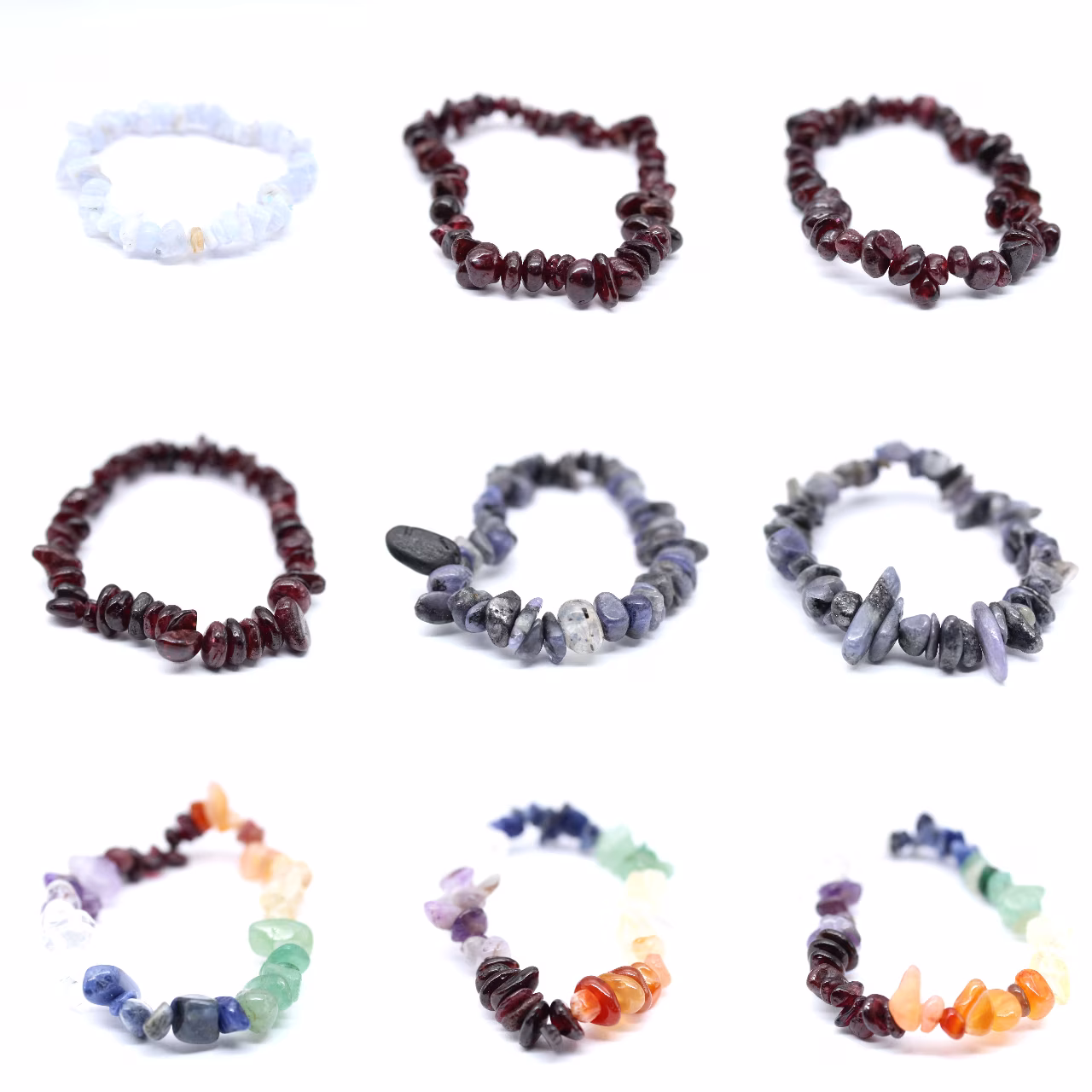 Almandine garnet bracelet
