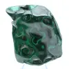 Free form malachite - 0