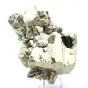 Large pyrite crystals with calcite - 1
