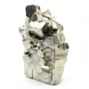 Large pyrite cubes with quartz crystals - 4