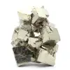 Pyrite with calcite and quartz crystals - 0